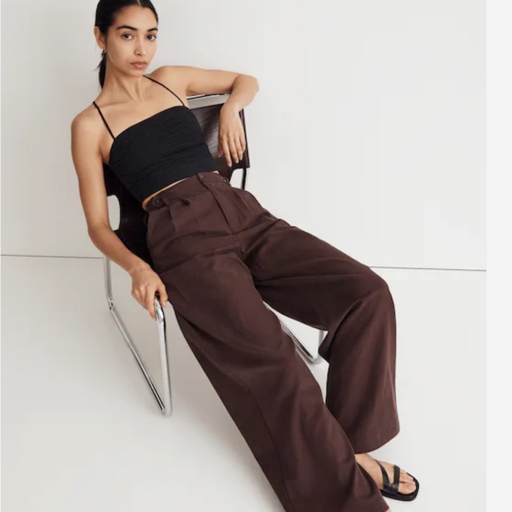 Madewell Harlow Wide Leg Pants - Picture 4 of 7